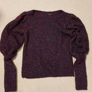 Club Monaco puff sleeve wool sweater